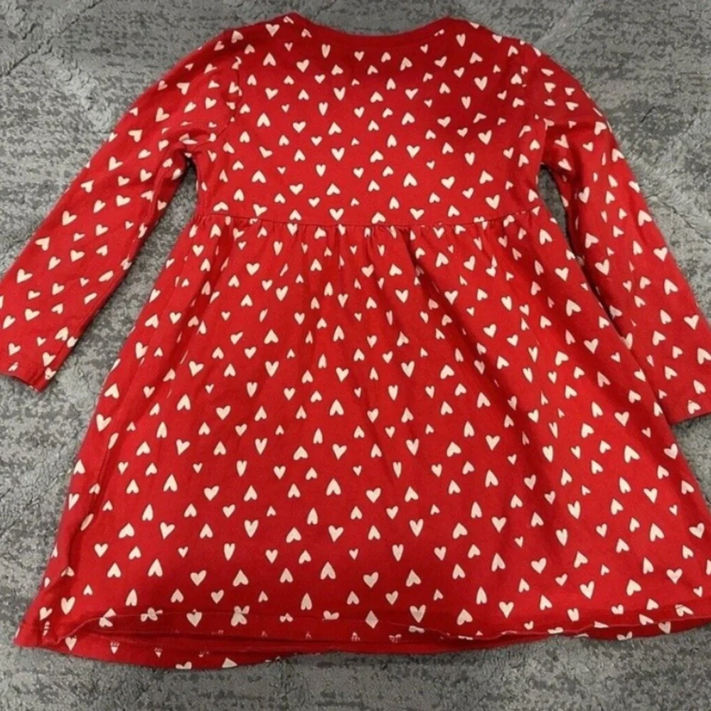Gap Heart Dress Valentines Day Girls Size 3T - Picture 5 of 6